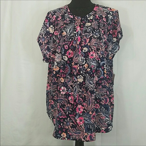CROFT & BARROW Loose Top NWT Size 3X - Picture 1 of 5